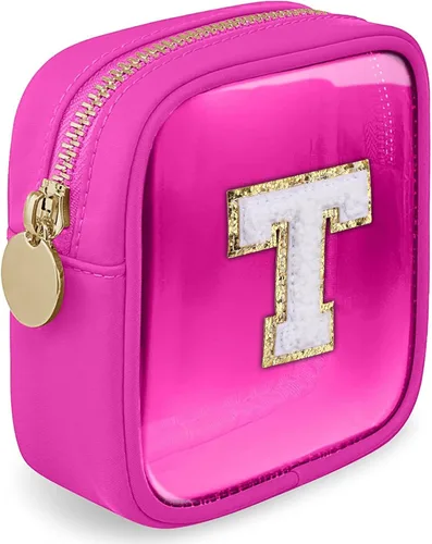Miniatura 104 de Bolsa de Maquillaje Transparente Pequeña Bolsa de Cosméticos Bolsa de Viaje de Artículos de Aseo Bolsa Transparente con Cremallera Bolso Organizador