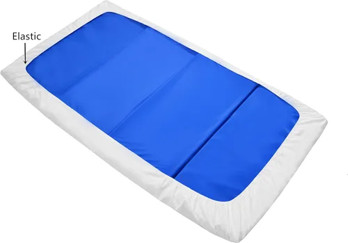 Miniatura 2 de American Baby Company Sábana bajera de percal 100% algodón con esquinas elásticas para guardería, color blanco, 24 x 48 x 4, para niños y niñas