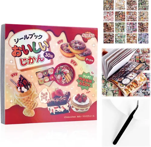 Miniatura 14 de Calcomanías coreanas para tarjetas fotográficas kpop, 3500 para decoración de libros, estéticas, purpurina, mariposa, amor, cinta, flor, alfabeto