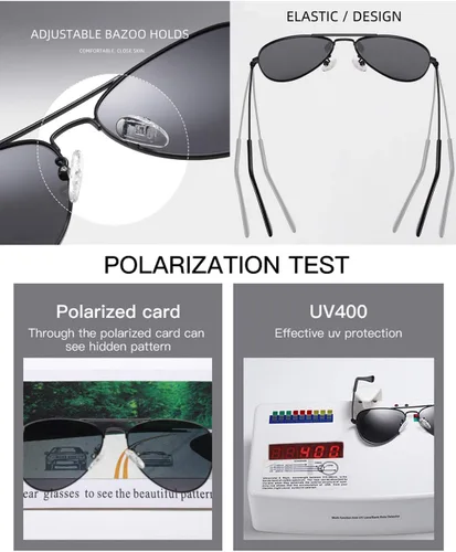 Miniatura 4 de COASION Gafas de sol de aviador pequeñas polarizadas clásicas para niños, bebés, niñas y niños de 2 a 10 años, 1.969in