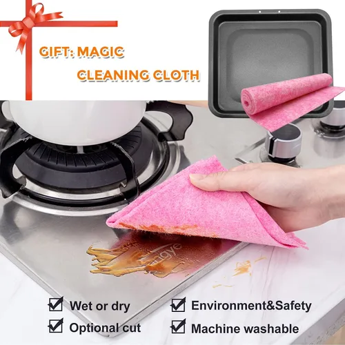 Miniatura 7 de Bandeja de goteo para freidora de aire instantánea Vortex Plus, 2 bandejas de goteo rectangulares antiadherentes mejoradas para freidora instantánea