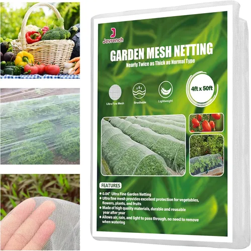 Miniatura 12 de Red de jardín, Jevrench Red de jardín duradera ultra fina, cubierta de plantas de jardín, cubierta de fila de plantas, hace que las plantas