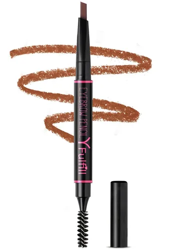 Miniatura 14 de Yfulfill Lápiz de Cejas Negro - Lápices de Cejas Impermeables para Mujeres Waterproof Eye Brow Pencil Black Color for Naturally Black Hair.