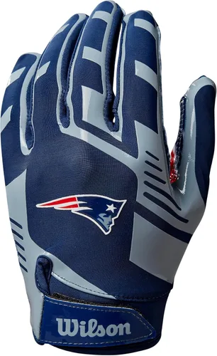 Miniatura 58 de Wilson NFL - Guantes de fútbol americano con ajuste elástico, tallas para jóvenes y adultos
