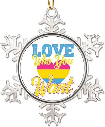 Miniatura 14 de Adornos de Navidad para árbol Love Wins Bisexual Lesbianas Adornos Gay Decoración de árbol de Navidad Recuerdo Bisexual Orgullo Arco Iris Gay LGBTQ