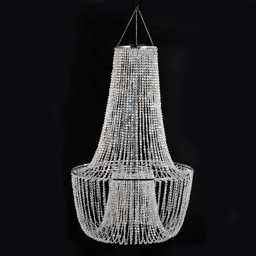 Miniatura 2 de Araña de cristal sintético del imperio francés (tamaño grande)