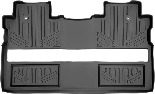 Miniatura 10 de SMARTLINER Juego de alfombrillas de piso de ajuste personalizado de 2 filas compatibles con Honda Ridgeline 2017-2025