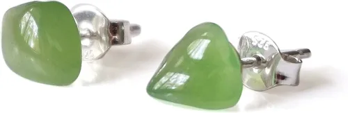 Miniatura 44 de Pendientes de tuerca de cristal de piedra natal aleternativa para mujer y hombre