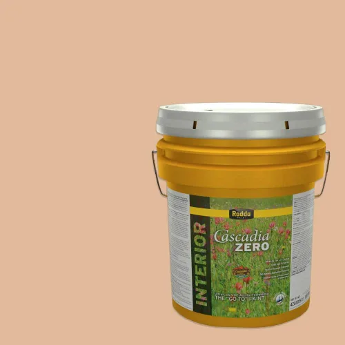 Miniatura 36 de Rodda Paint CASCADIA ZERO - Pintura plana e imprimación para interiores en uno, cuarto de galón, crema de ballet