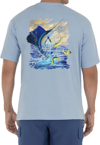 Miniatura 81 de Guy Harvey Camiseta de manga corta Threadcycled para hombre