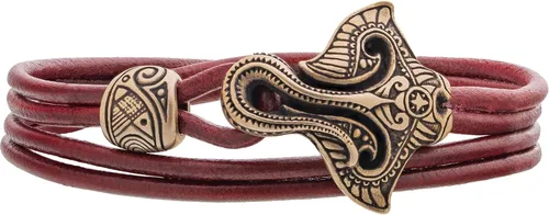Ocean Maori Bracelet with Manta Ray Wristband with Skate Fish Gift for Men and Women Him Her Polynesian Nautical Tribal Jewelry