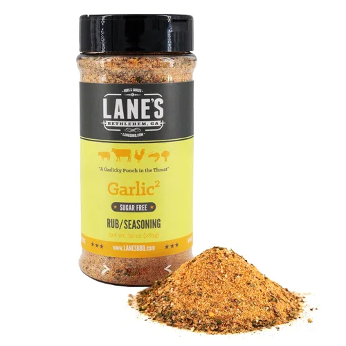 Miniatura 10 de Lane's Condimento de ajo² – Condimento de ajo en polvo totalmente natural Capas de sabor de ajo premium Carne de res, cerdo, pan de ajo