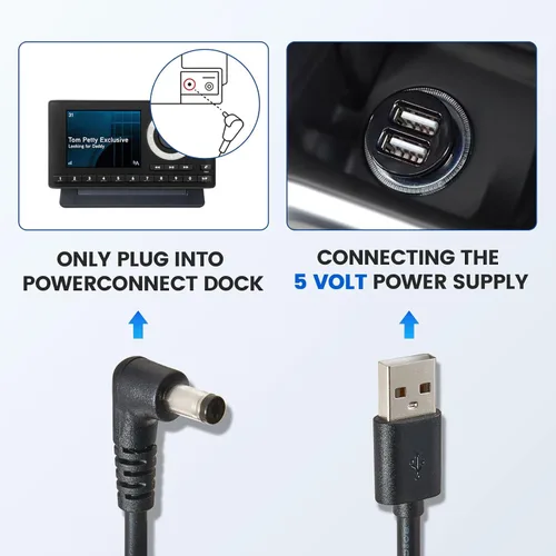 Miniatura 5 de Anina Antena de radio Sirius XM de 23 pies con magnético compatible con todos los receptores de radio satelital Sirius y XM, cable de alimentación