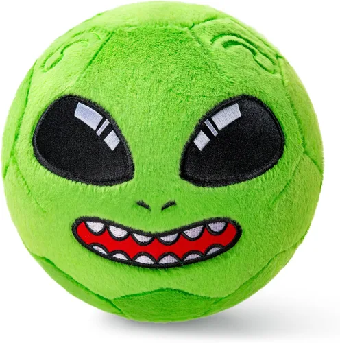VangeBow Pelotas de fútbol silenciosas para interiores para niños pequeños de 1 a 3 años, pelota de fútbol inflable de felpa suave para bebés,