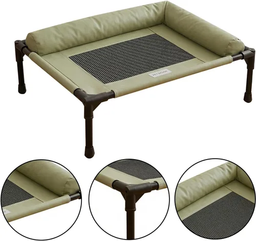 Miniatura 6 de Elevated Cat Bed Washable Breathable Hammock,Lifted Dog Bed Pet Cot - for Puppy Small Medium Breed Home Apartment Living Room Balcony Outdoor