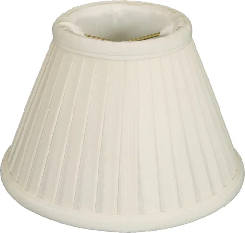 Miniatura 12 de Royal Designs, Inc. Pantalla plisada Empire CS-111BG, color beige, 2,5 x 5 x 4,25