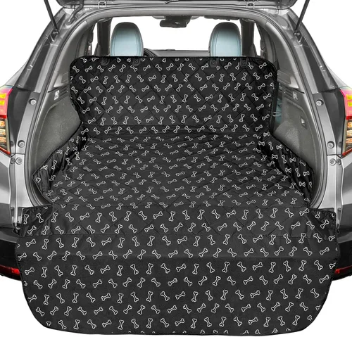 Miniatura 10 de F-color Funda para compartimiento de carga para SUV para perros, forro de carga para mascotas impermeable, asiento para perros, alfombra para SUV