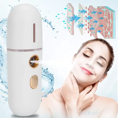 Miniatura 3 de Rociador facial de niebla, mini vaporizador facial portátil, hidratante para exteriores para mujeres y niñas en interiores