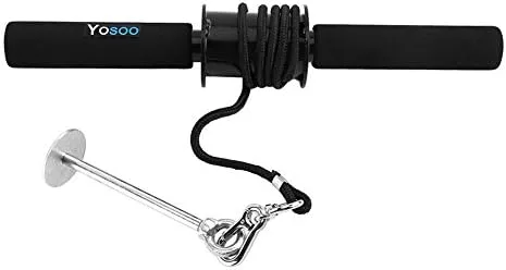 Miniatura 8 de Entrenador de rodillos de muñeca y antebrazo, entrenador de antebrazo, entrenamiento de fuerza de brazo, equipo de fitness para gimnasio en casa