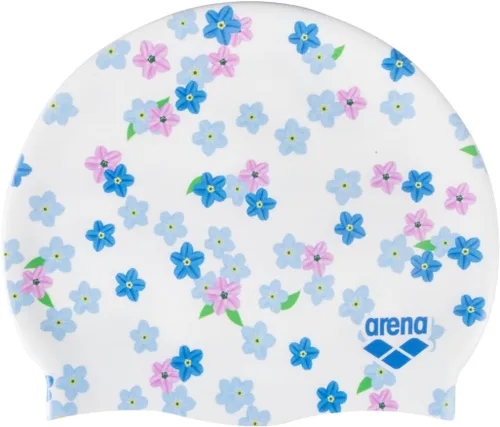 Miniatura 17 de Arena Gorra de natación de silicona elástica unisex HD para adultos, equipo de natación suave y elástico para piscina