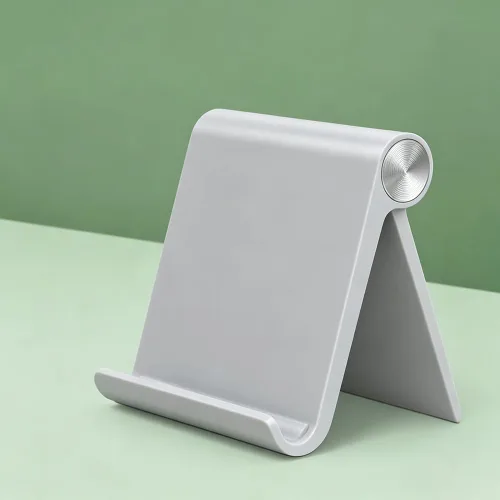 Miniatura 23 de Soporte para tableta, soporte plegable ajustable para teléfono celular, compatible con la mayoría de iPad y teléfonos inteligentes, accesorio