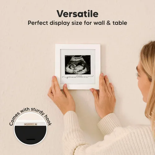 Miniatura 5 de KeaBabies Portarretratos de ecografía para bebé, modernos marcos de fotos de ultrasonido para mamá, regalos de primer embarazo para futura mamá