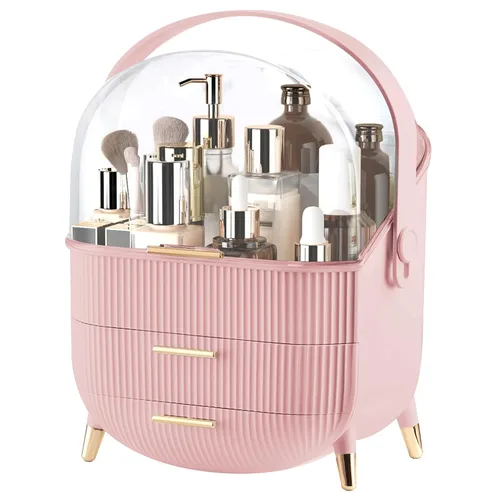 Miniatura 8 de Organizadores y almacenamiento de maquillaje, organizador de maquillaje para tocador, organizadores de cosméticos para el cuidado de la piel