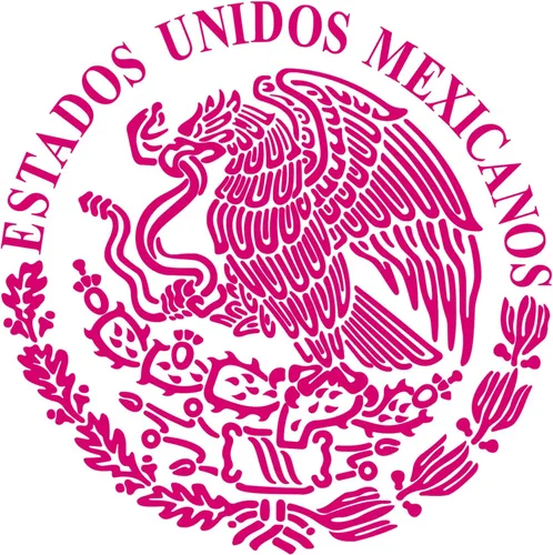 Miniatura 10 de ESTADOS UNIDOS Mexicanos - Vinilo adhesivo con la bandera de Águila y Águila de México, color gris oscuro, 8 pulgadas