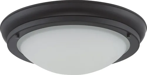 Miniatura 2 de Nuvo 62/514 Montaje empotrado de una luz, 9.63 pulgadas, Pwt, Nckl, B/S, Slvr