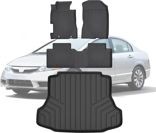 Miniatura 13 de Alfombrillas y alfombrillas para maletero para Nissan Pathfinder 2013-2019 2020 2013 Infiniti JX35 2014-2020 Infiniti QX60 TPE protección para todo