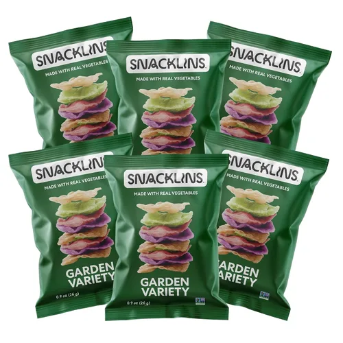 Miniatura 12 de SNACKLINS Chesapeake Bay - Patatas fritas a base de plantas – Veganas, sin gluten, sin granos, Kosher, aperitivo saludable bajo en calorías – Solo