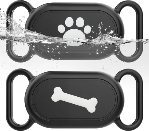 Miniatura 11 de Funda para collar de perro (2 unidades) para Galaxy Smarttag2, funda de silicona impermeable para gato, accesorio de cubierta protectora resistente
