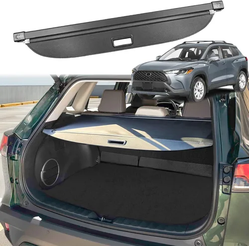 Miniatura 7 de Cubierta de carga para Toyota Corolla Cross 2026, accesorios 2022-2025, cubierta retráctil para maletero de seguridad para accesorios Corolla Cross