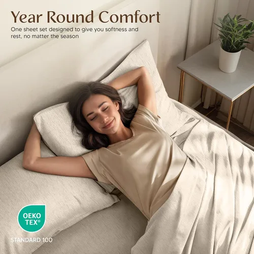 Miniatura 205 de Utopia Bedding Juego de sábanas Queen – Sábanas de 4 piezas para cama tamaño Queen, microfibra suave y transpirable, incluye 1 sábana bajera, 1 Gris