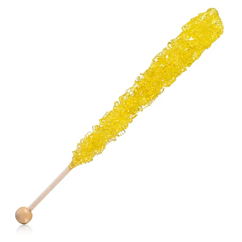 Miniatura 5 de Candy Envy Rock Candy on a Stick Paquetes de caramelos surtidos de grandes cristales de azúcar en un palo envueltos individualmente Incluye guía