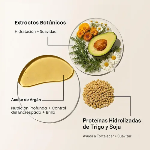 Miniatura 3 de Karseell 100ml 3.38floz Tratamiento capilar de colágeno con aceite de argán, mascarilla acondicionadora de esencia de colágeno para cabello seco