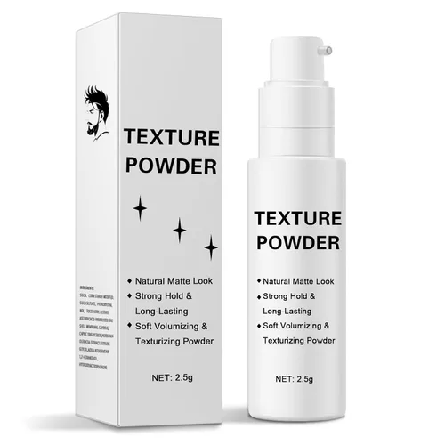 Polvo de peinado para hombres y mujeres, ligero y voluminizador para textura del cabello en aerosol con acabado mate, polvo texturizador para