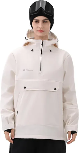 Miniatura 6 de Sudadera con capucha para esquí, snowboard, chaqueta Anarok para nieve, holgada, impermeable, resistente al viento, aislada, para mujeres y hombres