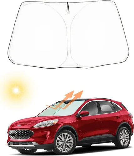 Miniatura 26 de Parasol plegable para parabrisas delantero de automóvil, ajuste personalizado para Ford F-150 F150 2015-2020 Lariat, King Ranch, Platino, XL XLT