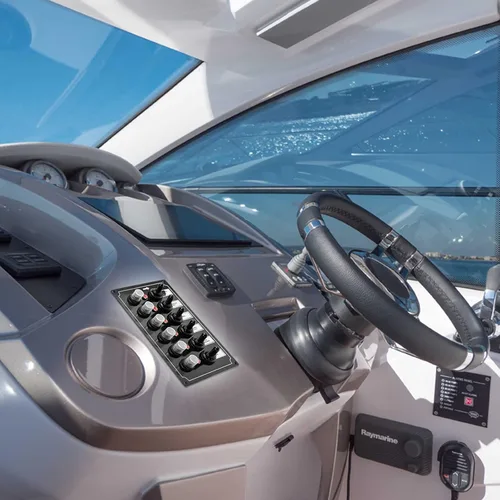 Miniatura 6 de Panel de interruptores marinos, Haoguo Panel eléctrico de barco de 6 Gang con disyuntor, IP67 impermeable, aplicable a barcos, yates, barcos