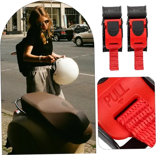 Miniatura 4 de STOBAZA Accessories 2pcs Motorcycle Quick Release Buckle Chin Strap Clip Easy to Install Stainless Steel