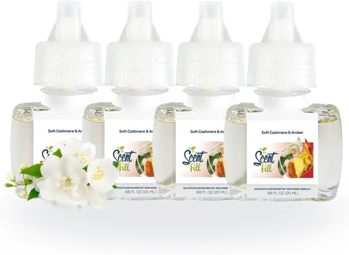 Miniatura 37 de Scent Fill Ambientador enchufable de sidra de manzana, 4 recambios de aceite perfumado