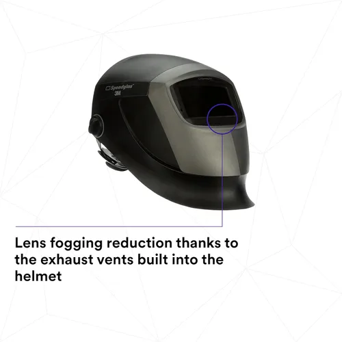 Miniatura 6 de 3M Speedglas - Casco de soldadura 9002NC, 04-0100-20NC, con tecnología de color natural, filtro de oscurecimiento automático para casco de soldadura