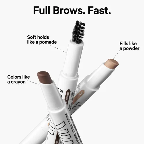 Miniatura 2 de Milk Makeup Brow Shadow Stick – Fórmula construible, de crema a polvo, suave y flexible, hasta 12 horas de uso, vegano, libre de crueldad Hierba