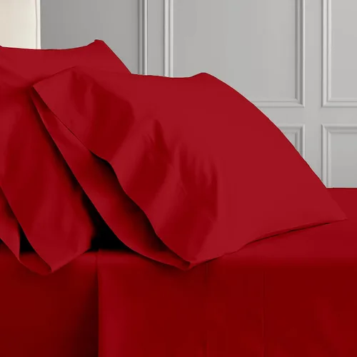 Miniatura 2 de Juego de ropa de cama dividida de 5 piezas, 800 TC-100% algodón, juego de sábanas divididas para camas ajustables, sábanas divididas de algodón
