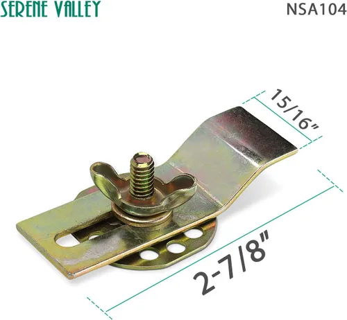 Miniatura 3 de Serene Valley Clips para fregadero de montaje inferior, soportes y soportes para fregadero, clips para fregadero de cocina empotrados NSA104 - Kit