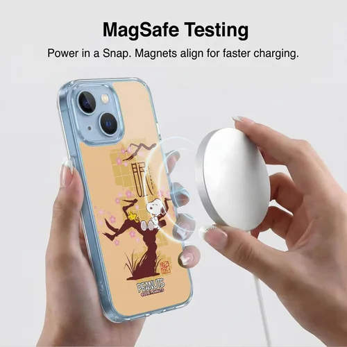 Miniatura 498 de Carcasa de gel para iPhone 7 Plus/iPhone 8 Plus, diseño de Snoopy Oriental de Peanuts, Badges