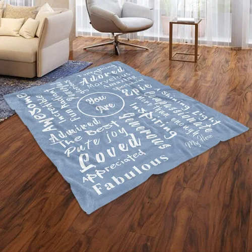 Miniatura 3 de ZHSHWAT Regalos inspiradores para mujeres, regalo de cumpleaños para el día de la madre, regalo para amigos, mantas inspiradoras You are Awesome