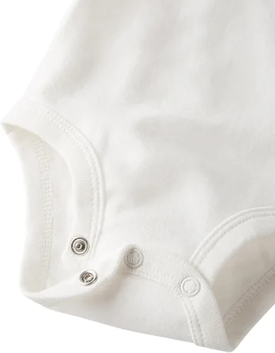 Miniatura 2 de little planet by carter's Baby White Organic Cotton Bodysuits, Pack of 3