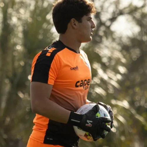 Miniatura 3 de ONEKEEPER C-TEC - Guantes de portero de nivel profesional para niños, jóvenes y adultos, guantes de portero de fútbol GK Látex de contacto